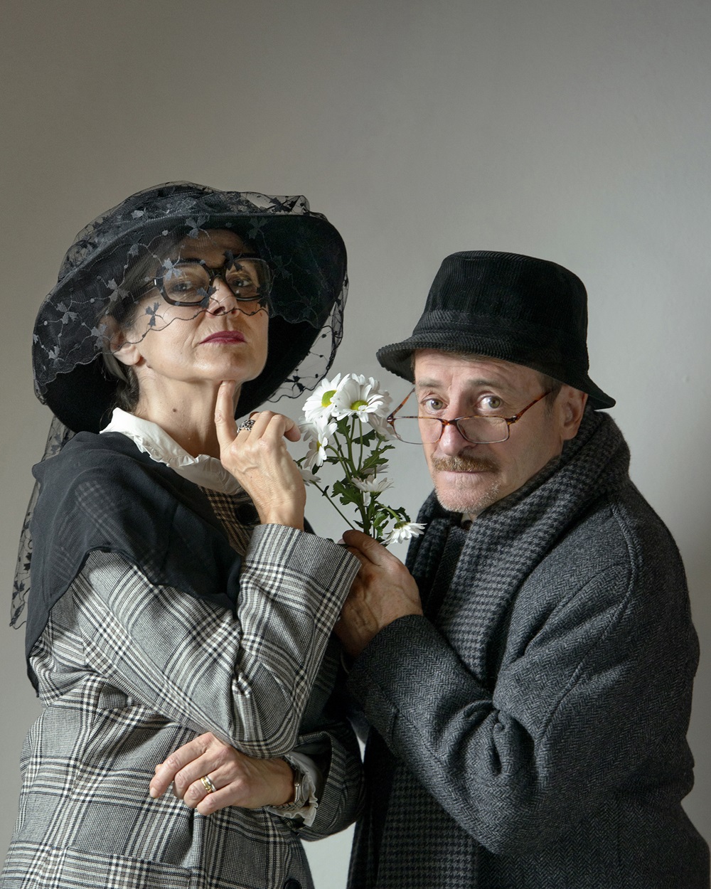 Giacomo Poretti e Daniela Cristofori protagonisti dell’esilarante commedia Funeral Home